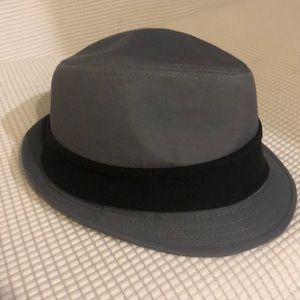 Gray Fedora Hat